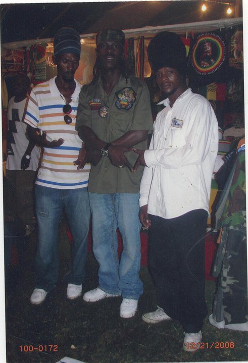Ras Magnificent with Ras Junior and Black Dillenger