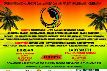 Reggae Day Mandela Day Haile Selassie Day