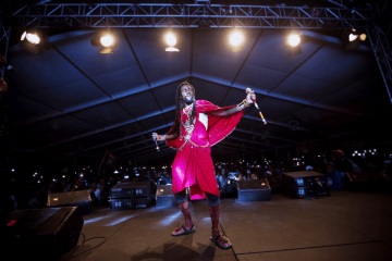 Jah Cure in Kenya
