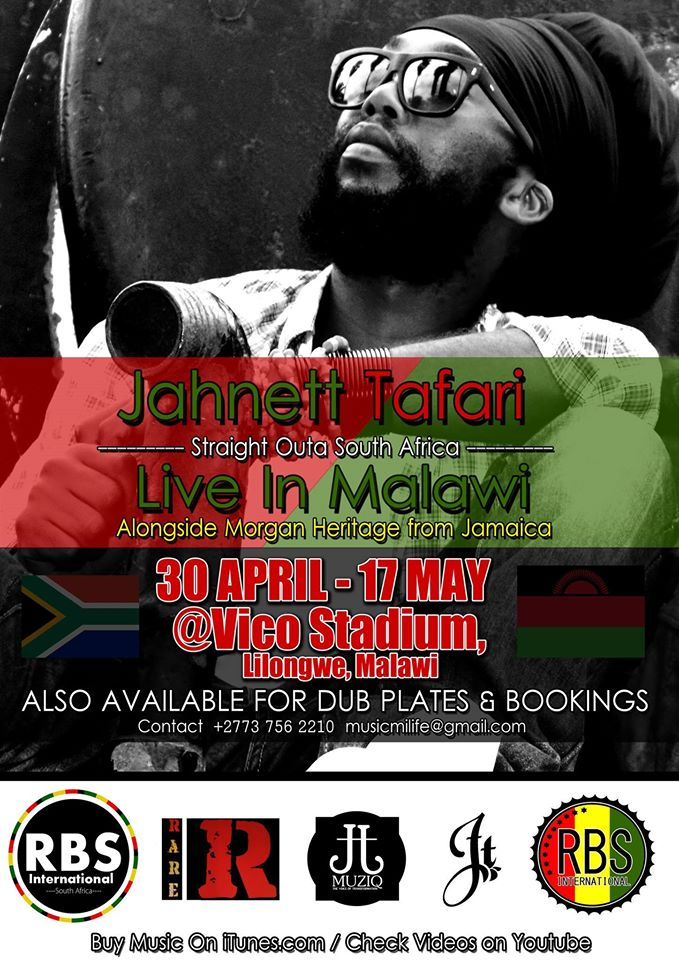 Jahnett Tafari Live in Malawi