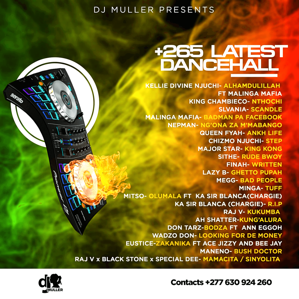 265 Latest Dancehall Mixed by DJ Muller MW