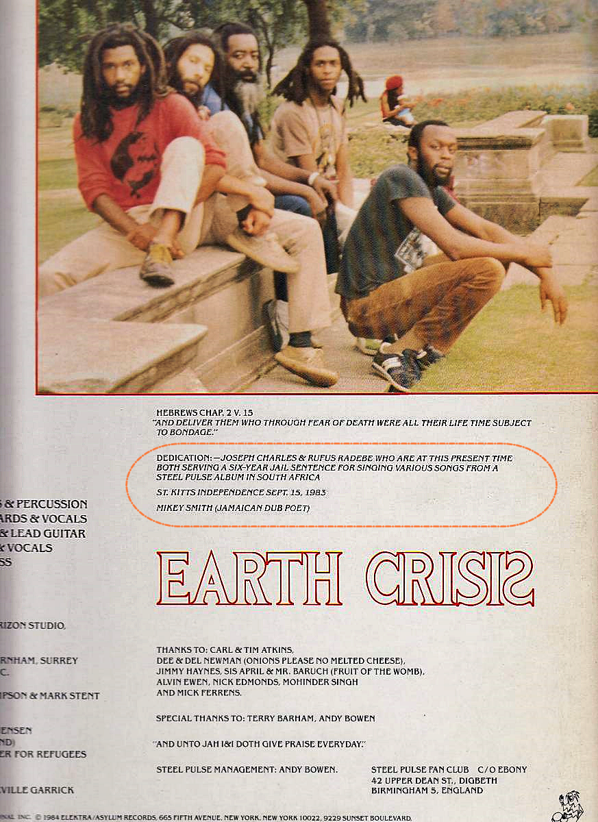 Steel Pulse Dedication to Jose Carlos