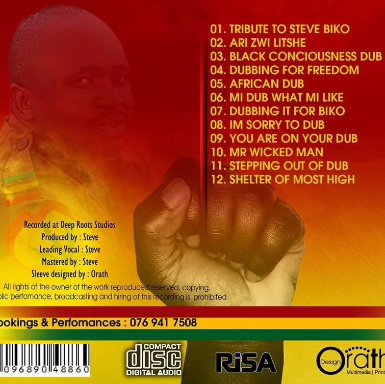 Steve Netshishivhe I Dub What I like - Back