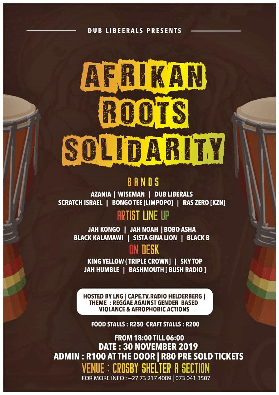 Dub Band Afrikan Roots Solidarity