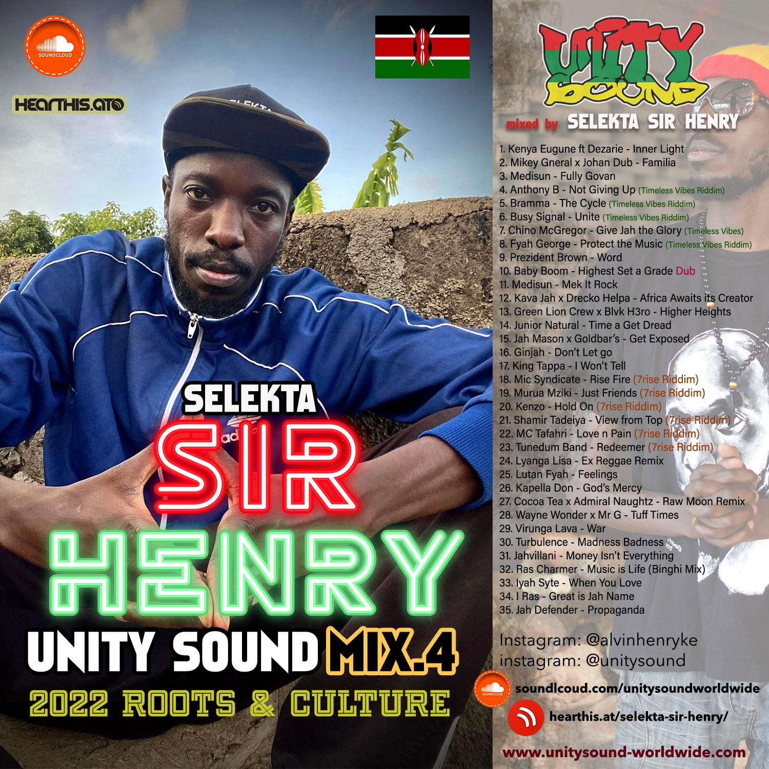Selekta Sir Henry Unity Sound Mix v4 roots n culture